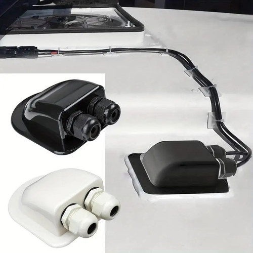 Waterproof dual cable entry - waterproof,