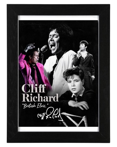 Cliff richard signed autograph - cliff,