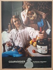 Courvoisier Brandy Original UK Press Advert  1972