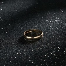 Women’s: Classic, Fully Adjustable/Resizable White Gold/Yellow Gold Toe Ring