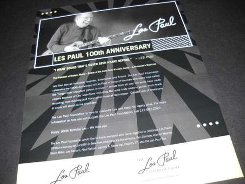 Les paul 100th - paul,