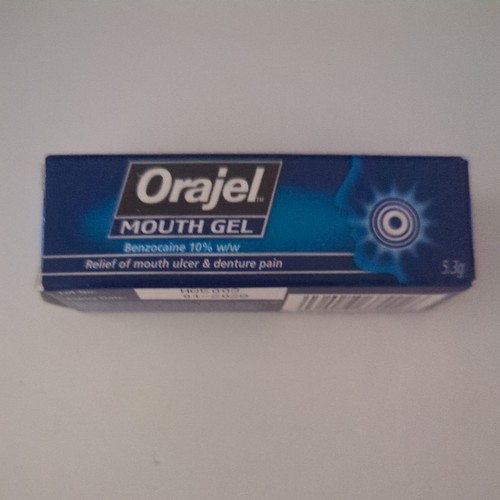 Orajel mouth ulcer - orajel,