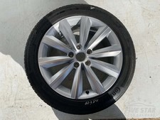 VW Passat R17 Alloy Wheel With Tire 2013 Saloon 4/5dr 3AA601025F (10-14) 1.6 TDI