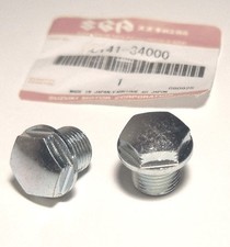 Suzuki Oil Plug Bolts x2 NOS