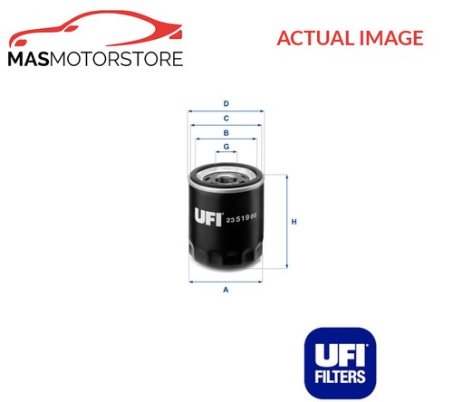 Engine oil filter ufi - oil,