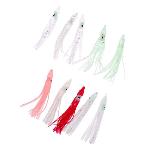 Pieces squid lure - 10,
