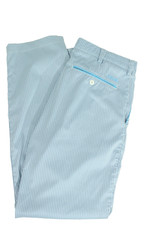 Mens Ping striped blue white Golf Trousers 34W 31L