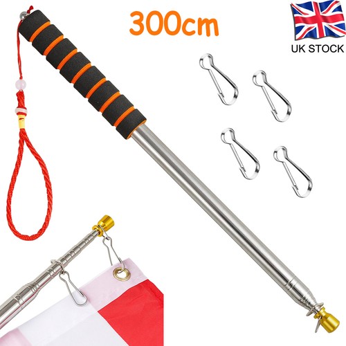 Telescopic flag pole - telescopic,