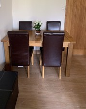 SOLD —  Solid Oak Extendable