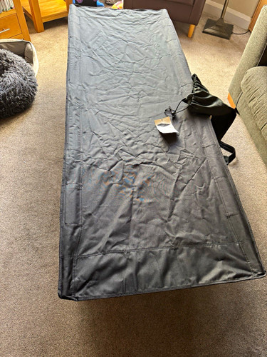 Folding deluxe camping bed - deluxe,
