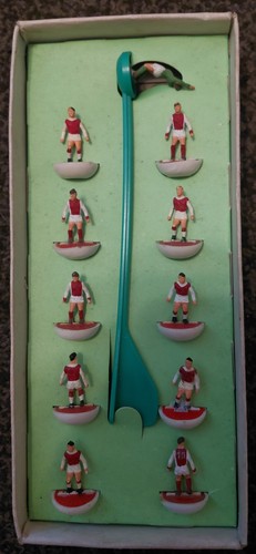 Arsenal subbuteo football team - subbuteo,