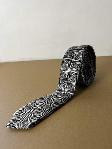 Black white spiral optical - black, &