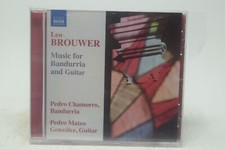 BROUWER: MUSIC FOR BANDURRIA AND GUITAR CD NEW SEE DESCRIPTION