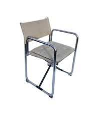 Vintage Folding Canvas Chair X75-2 Börje Lindau & Bo Lindekrantz Lammhults 1970s