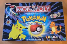Pokemon Collector's Edition Monopoly Board Game - Complete