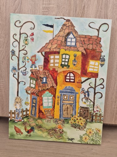 Home sweet handpainted - home",