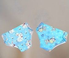 2 New Boy Dolls Nappies pants