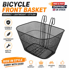Detachable Metal Bike Basket