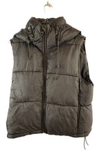 ZARA Black Padded Gilet size S
