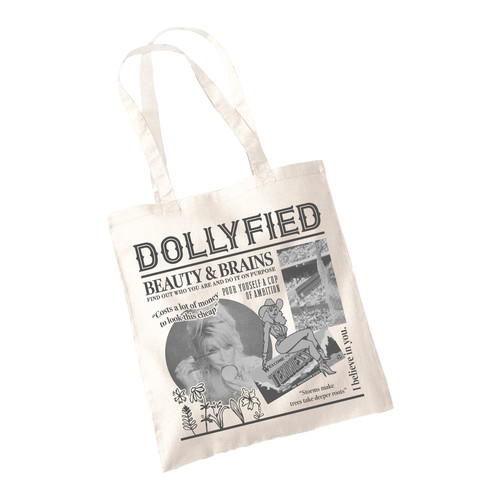 Dollyfied canvas tote - dollyfied, bag