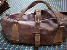 Vintage Dark Tan Leather