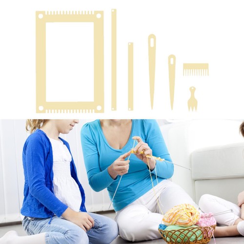 Wood weaving loom - weaving, kit