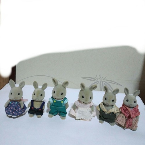 Sylvanian families gray rabbit - families,