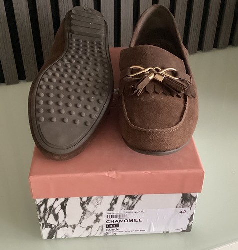 Moda pelle brown tassle - moda,