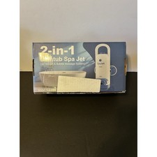 2-in-1 Bathtub Spa Jet Stream