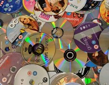 MIX of 500 used CDs DVDs PCs for DIY FREE POSTAGE