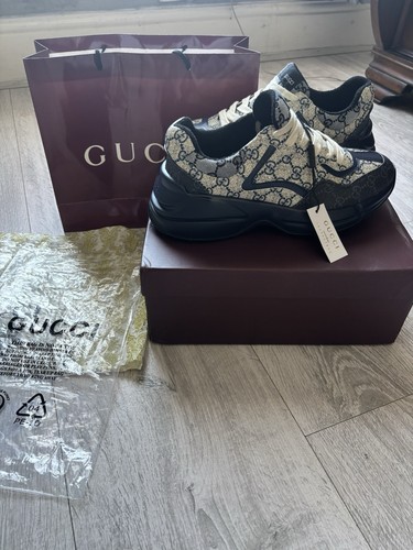 Gucci rhyton black blue - gucci,