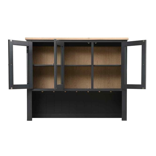Chester charcoal large dresser - charcoal,