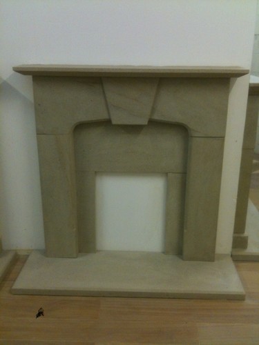 Stone fire surround - stone,