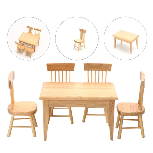 Miniature table and chairs - miniature,