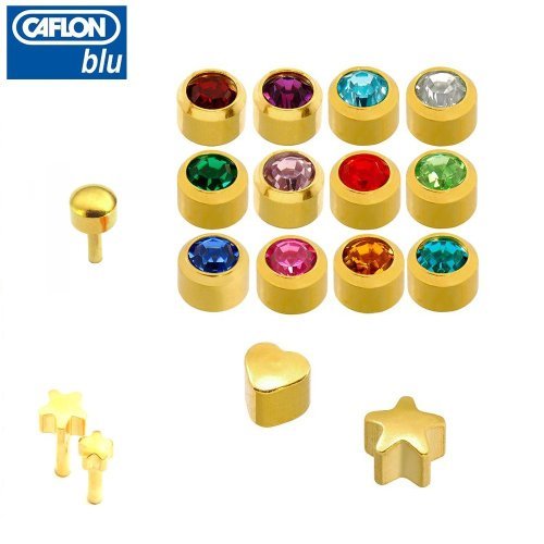 Caflon blu 12x gold plated - caflon,