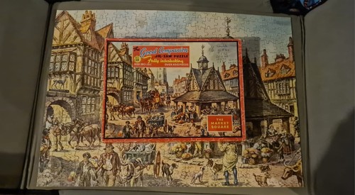 Vintage good companion jigsaw - vintage,