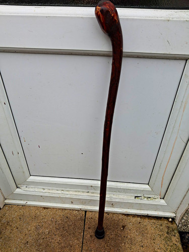 Shillelagh dark wooden walking - wooden,