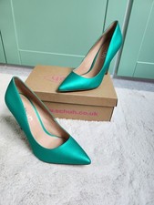 Jade Green Heels Sz 7