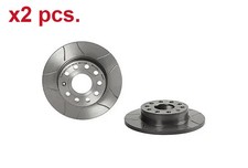X2 PCS REAR BRAKE DISC ROTOS
