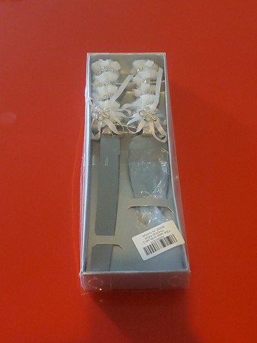 Wedding cake knife - knife, server