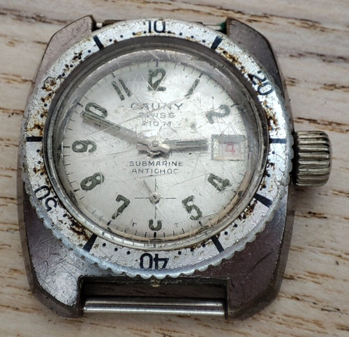 Cauny submarine watch movement - cauny,