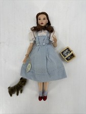 Wizard of Oz Dorothy Porcelain Doll w/Toto 12" Timeless Treasures Mattel {41}