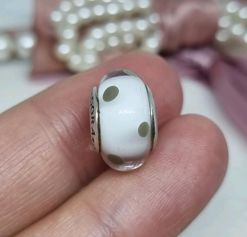 Genuine pandora grey polka - genuine,