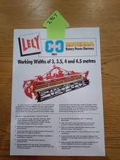 Lely 60 Series Power Harrow Sales Brochure