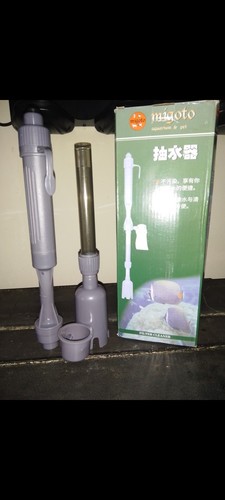 Aquarium gravel cleaner - gravel, tool