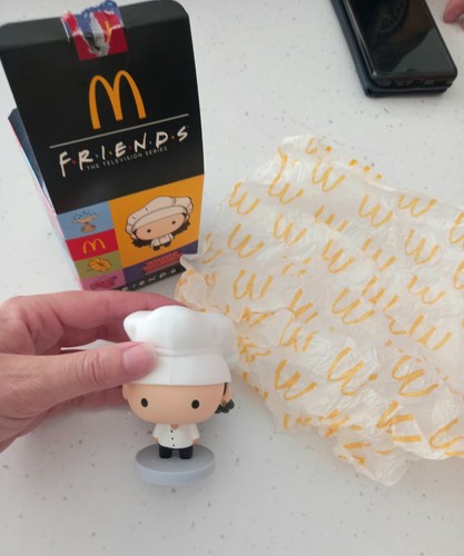 Mcdonalds friends chef - chef, monica