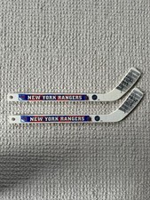 Signed NY Ranger Mini Hockey