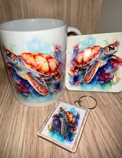 Cute Turtle mug gift set