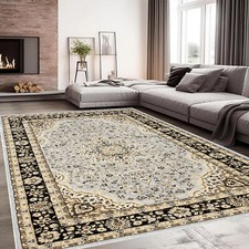 Non Slip Large Traditional Rugs Living Room Bedroom Carpet Hallway Runner Rug