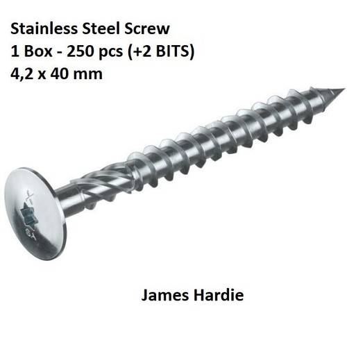 Stainless screw for - for, wood